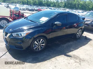 2021 Nissan Versa SV with VIN 3N1CN8EV2ML857305, listed as a IAAI auction lot 42504292 with 101,466 mi miles and . Bid and sale history available at DreamBid. Image 2.