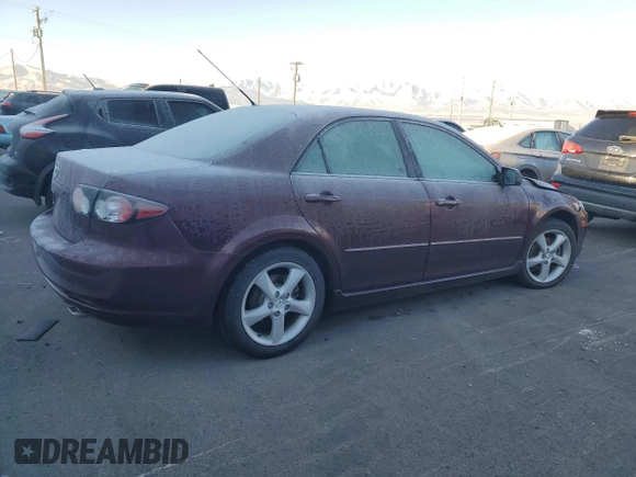 2007 Mazda 6 i Touring with VIN 1YVHP80C975M56867, listed as a Copart auction lot 88903655 with Not Provided miles and Salvage Title. Bid and sale history available at DreamBid. Image 3.