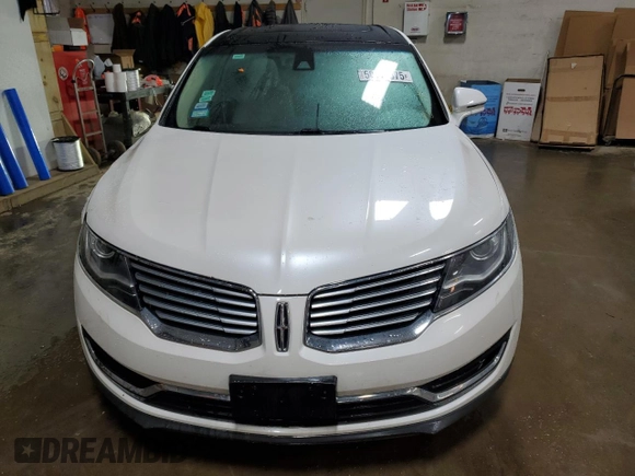 2016 Lincoln MKX Select with VIN 2LMTJ6KRXGBL55260, listed as a Copart auction lot 50602375 with 98,894 mi miles and Salvage Title. Bid and sale history available at DreamBid. Image 5.