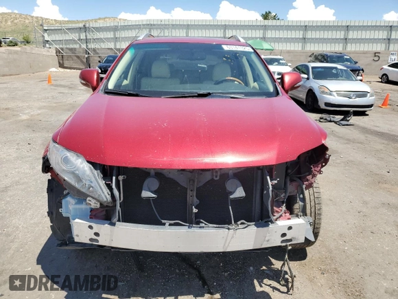 2010 Lexus RX 350 with VIN 2T2BK1BA6AC063864, listed as a Copart auction lot 63141325 with 104,698 mi miles and Salvage title. Bid and sale history available at DreamBid. Image 5.
