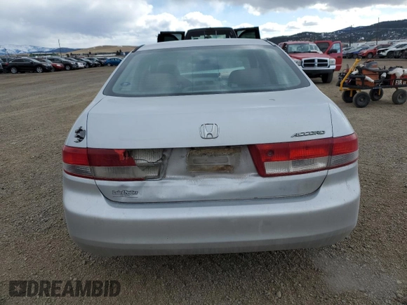 2004 Honda Accord LX with VIN 1HGCM56324A146918, listed as a Copart auction lot 49116525 with 258,259 mi miles and Clean title. Bid and sale history available at DreamBid. Image 6.