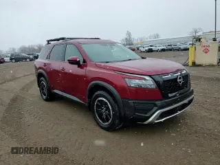 2023 Nissan Pathfinder Rock Creek with VIN 5N1DR3BD7PC231197, listed as a Copart auction lot 51751205 with 71,366 mi miles and Salvage title. Bid and sale history available at DreamBid. Image 14.