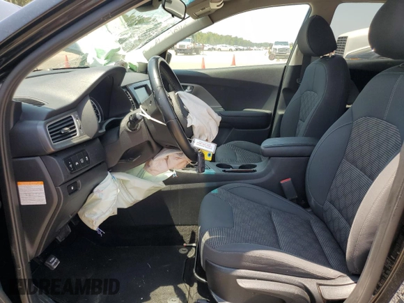 2019 Kia Niro LX with VIN KNDCB3LCXK5264427, listed as a Copart auction lot 61264753 with 57,803 mi miles and Non Repairable. Bid and sale history available at carsss.com. Image 7.