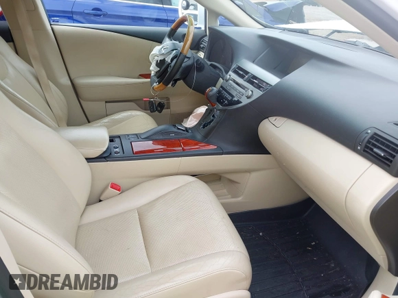 2010 Lexus RX 350 with VIN 2T2BK1BA5AC071213, listed as a IAAI auction lot 42382769 with 166,686 mi miles and . Bid and sale history available at DreamBid. Image 5.