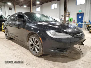 2016 Chrysler 200 S with VIN 1C3CCCBG5GN180691, listed as a Copart auction lot 51613725 with 167,564 mi miles and Salvage Title. Bid and sale history available at carsss.com. Image 4.