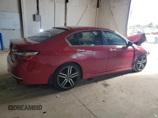 2016 Honda Accord Sport with VIN 1HGCR2F59GA248240, listed as a Copart auction lot 52319325 with Not Provided miles and Salvage Title. Bid and sale history available at DreamBid. Image 3.