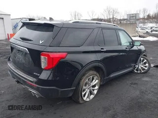2021 Ford Explorer Platinum with VIN 1FM5K8HCXMGC37214, listed as a IAAI auction lot 41561136 with 51,812 mi miles. Bid and sale history available at carsss.com. Image 4.