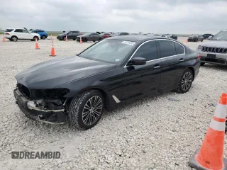 2017 BMW 5 Series 530i with VIN WBAJA5C37HG894776, listed as a Copart auction lot 54784035 with 117,987 mi miles and Salvage Title. Bid and sale history available at carsss.com. Image 1.