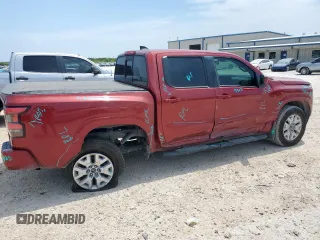 2022 Nissan Frontier Pro-4X with VIN 1N6ED1EK4NN627379, listed as a Copart auction lot 59880425 with 40,580 mi miles and Salvage title. Bid and sale history available at DreamBid. Image 3.