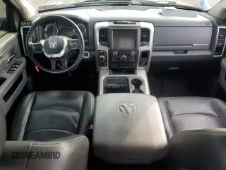 2017 Ram 1500 Big Horn with VIN 3C6RR7LT7HG505737, listed as a Copart auction lot 53357345 with 0 mi miles and Salvage Title. Bid and sale history available at carsss.com. Image 8.