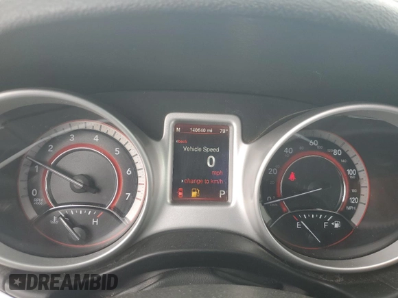 2016 Dodge Journey Crossroad Plus with VIN 3C4PDDGG5GT210958, listed as a Copart auction lot 60235215 with 140,640 mi miles and Salvage title. Bid and sale history available at DreamBid. Image 9.