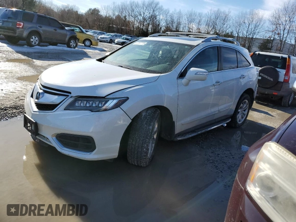 2018 Acura RDX w/Technology Pkg with VIN 5J8TB4H53JL009727, listed as a Copart auction lot 47207775 with 0 mi miles and Salvage Title. Bid and sale history available at carsss.com. Image 1.