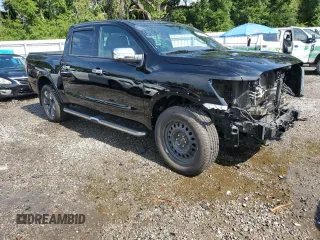 2023 Nissan Titan SV z VIN 1N6AA1ED9PN108095, wystawiony jako Copart lot #57963375 z przebiegiem 21 232 mil mil oraz Szkoda całkowita • Salvage title. Historia ofert i sprzedaży dostępna na DreamBid. Obrazek 4.