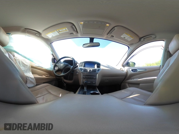 2017 Nissan Pathfinder S with VIN 5N1DR2MN1HC694910, listed as a IAAI auction lot 41978827 with 95,703 mi miles and . Bid and sale history available at DreamBid. Image 23.
