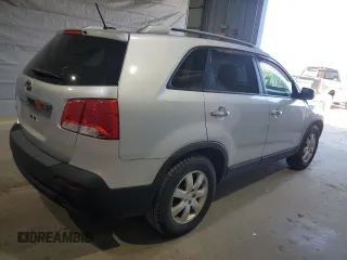 2011 Kia Sorento LX with VIN 5XYKT3A15BG181408, listed as a Copart auction lot 54334585 with 137,338 mi miles and Clean Title. Bid and sale history available at carsss.com. Image 3.