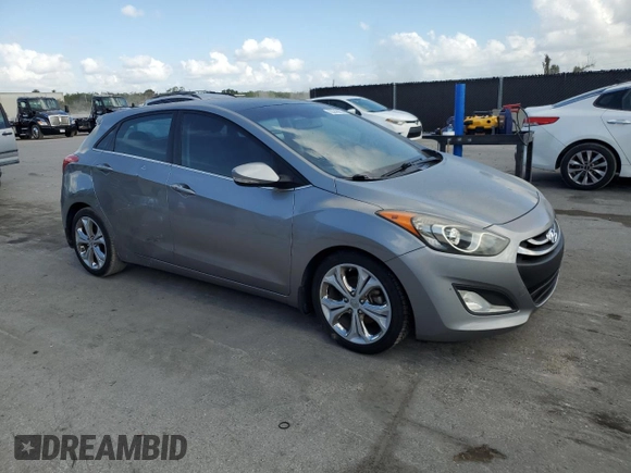 2014 Hyundai Elantra with VIN KMHD35LH9EU203312, listed as a Copart auction lot 55245655 with 119,392 mi miles and Salvage Title. Bid and sale history available at DreamBid. Image 4.