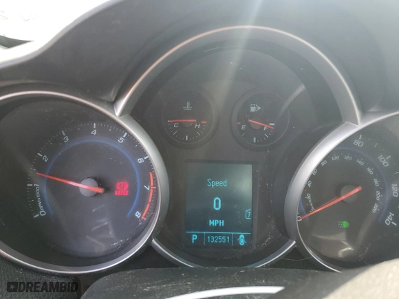 2011 Chevrolet Cruze LT w/1LT with VIN 1G1PF5S95B7196915, listed as a Copart auction lot 51016585 with 132,551 mi miles and Salvage Title. Bid and sale history available at carsss.com. Image 9.