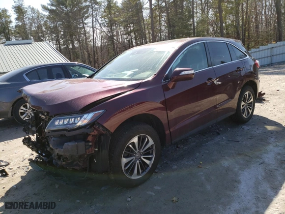 2018 Acura RDX w/Advance Pkg with VIN 5J8TB4H70JL007113, listed as a Copart auction lot 49409345 with 0 mi miles and Salvage Title. Bid and sale history available at carsss.com. Image 1.
