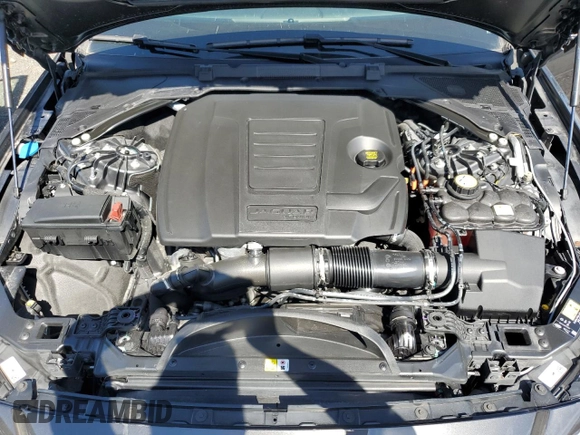 2024 Jaguar XF with VIN SAJB64FXXRCY94427, listed as a Copart auction lot 57876855 with 5,885 mi miles and Salvage title. Bid and sale history available at DreamBid. Image 11.