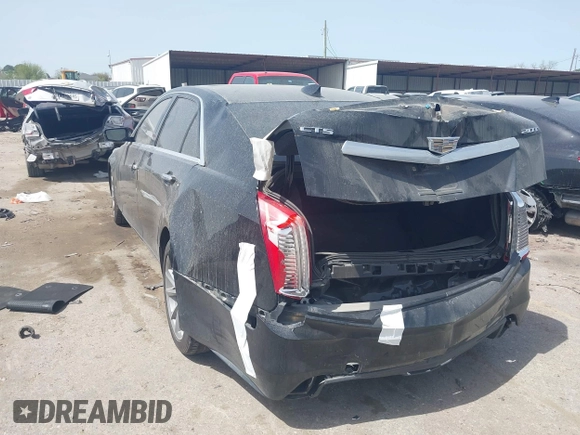 2017 Cadillac CTS Sedan Luxury RWD with VIN 1G6AR5SX4H0123512, listed as a IAAI auction lot 41810818 with 175,850 mi miles. Bid and sale history available at carsss.com. Image 3.