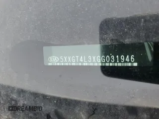2016 Kia Optima LX z VIN 5XXGT4L3XGG031946, wystawiony jako Copart lot #50658835 z przebiegiem 125 449 mil mil oraz Szkoda całkowita • Salvage title. Historia ofert i sprzedaży dostępna na DreamBid. Obrazek 13.