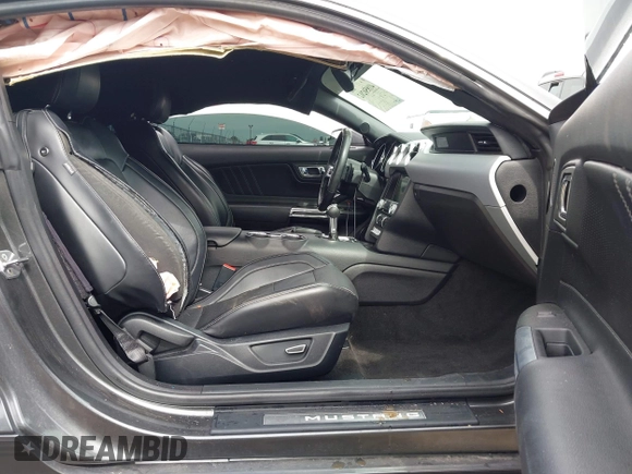 2017 Ford Mustang EcoBoost with VIN 1FA6P8TH6H5203551, listed as a IAAI auction lot 41850202 with 66,805 mi miles. Bid and sale history available at carsss.com. Image 5.
