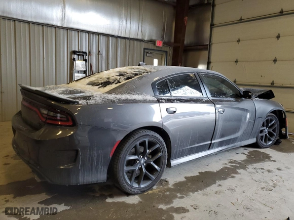 2023 Dodge Charger R/T with VIN 2C3CDXCT1PH700006, listed as a Copart auction lot 88442905 with 9,709 mi miles and Non Repairable. Bid and sale history available at carsss.com. Image 3.
