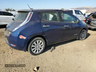 2017 Nissan LEAF S with VIN 1N4BZ0CP3HC303006, listed as a Copart auction lot 70925664 with 0 mi miles and Clean Title. Bid and sale history available at carsss.com. Image 3.