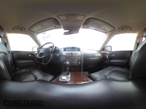 2018 Nissan Armada Platinum with VIN JN8AY2ND3J9050428, listed as a IAAI auction lot 41569768 with 128,904 mi miles. Bid and sale history available at carsss.com. Image 19.