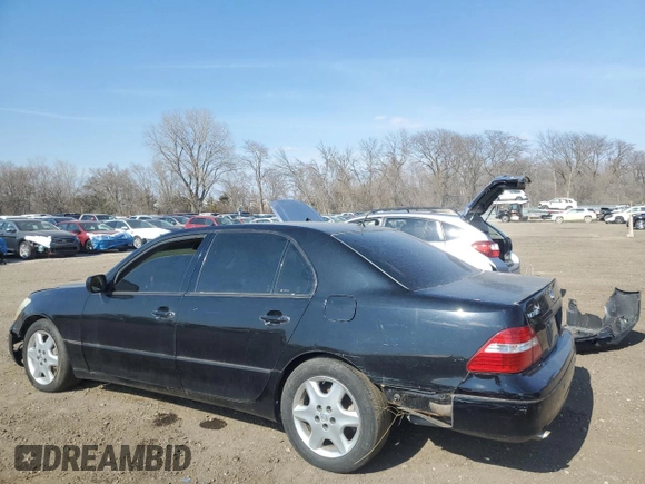 2004 Lexus LS 430 z VIN JTHBN36F540155039, wystawiony jako Copart lot #51016815 z przebiegiem 250 404 mil mil oraz Czysty tytuł • Clean title. Historia ofert i sprzedaży dostępna na DreamBid. Obrazek 2.