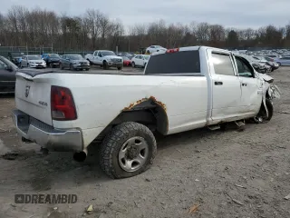 2012 Ram 2500 ST with VIN 3C6UD5HL7CG128826, listed as a Copart auction lot 80684174 with 0 mi miles and Salvage Title. Bid and sale history available at carsss.com. Image 3.