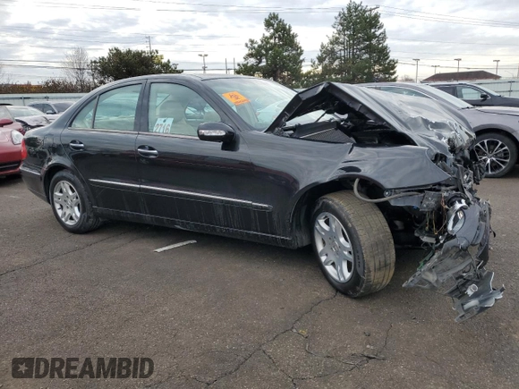 2004 Mercedes-Benz E-Class 3.2L with VIN WDBUF82J74X116313, listed as a Copart auction lot 43455195 with 0 mi miles and Salvage Title. Bid and sale history available at carsss.com. Image 4.