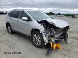 2012 Honda CR-V EX-L with VIN JHLRM3H73CC005116, listed as a Copart auction lot 53491795 with 184,949 mi miles and Clean Title. Bid and sale history available at carsss.com. Image 4.