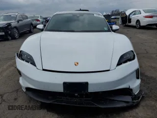 2025 Porsche Taycan with VIN WP0AA2Y18SSA09226, listed as a Copart auction lot 51801615 with 15,533 mi miles and Salvage title. Bid and sale history available at DreamBid. Image 5.