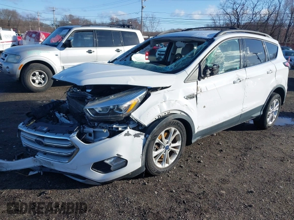 2017 Ford Escape SE with VIN 1FMCU9GD5HUE00425, listed as a IAAI auction lot 41843115 with 64,896 mi miles. Bid and sale history available at carsss.com. Image 2.