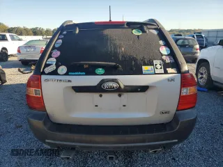 2005 Kia Sportage LX with VIN KNDJE723X57085546, listed as a Copart auction lot 75308924 with 170,752 mi miles and Clean Title. Bid and sale history available at carsss.com. Image 6.