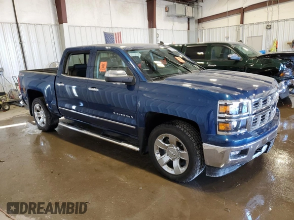2015 Chevrolet Silverado 1500 LTZ with VIN 3GCUKSEC4FG372505, listed as a Copart auction lot 82421254 with Not Provided miles and Clean Title. Bid and sale history available at carsss.com. Image 4.