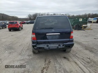 2002 Mercedes-Benz M-Class with VIN 4JGAB75E12A316799, listed as a Copart auction lot 51970785 with 176,915 mi miles and Salvage Title. Bid and sale history available at carsss.com. Image 6.