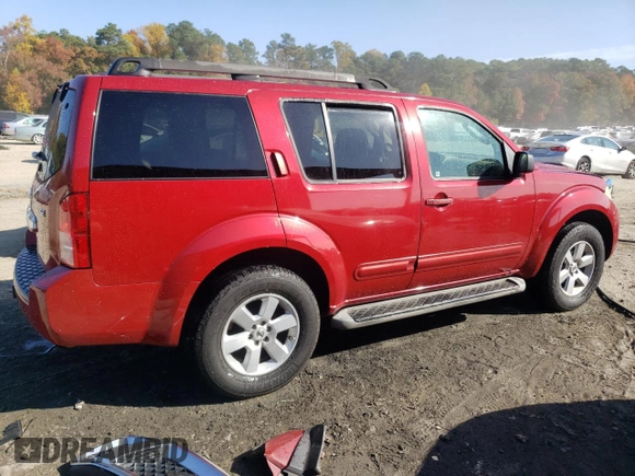 2009 Nissan Pathfinder S with VIN 5N1AR18B79C614962, listed as a Copart auction lot 77135444 with 173,728 mi miles and Salvage Title. Bid and sale history available at carsss.com. Image 3.