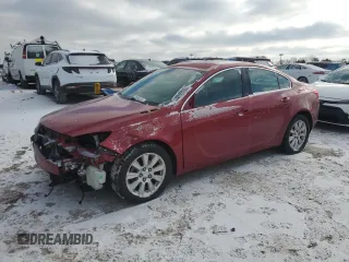 2012 Buick Regal with VIN 2G4GR5ER8C9205418, listed as a Copart auction lot 82956644 with 165,555 mi miles and Salvage Title. Bid and sale history available at carsss.com. Image 1.