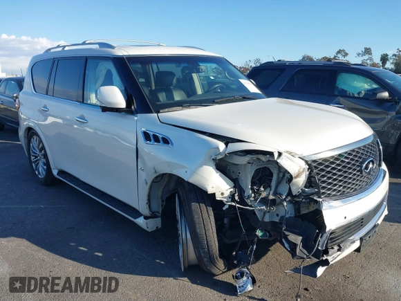 2016 Infiniti QX80 z VIN JN8AZ2NC3G9401366, wystawiony jako IAAI lot #41735277 z przebiegiem 99 570 mil mil oraz . Historia ofert i sprzedaży dostępna na DreamBid. Obrazek 13.