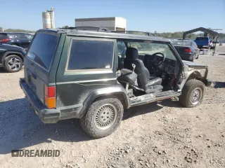 1995 Jeep Cherokee with VIN 1J4FN78S5SL557086, listed as a Copart auction lot 74221184 with 416,415 mi miles and Salvage title. Bid and sale history available at DreamBid. Image 3.