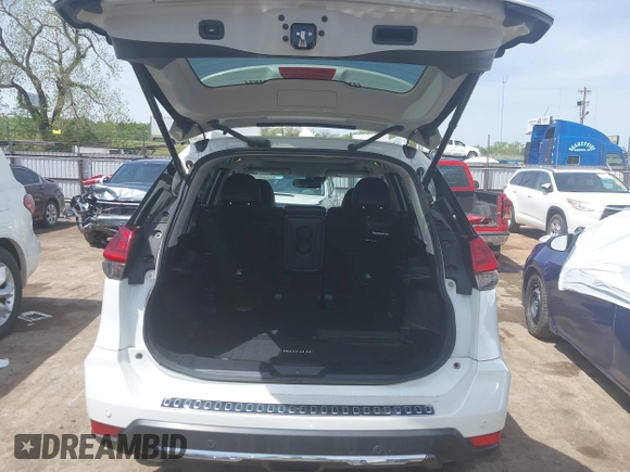 2019 Nissan Rogue SV with VIN 5N1AT2MT8KC805074, listed as a IAAI auction lot 42045982 with 16,705 mi miles and . Bid and sale history available at DreamBid. Image 17.