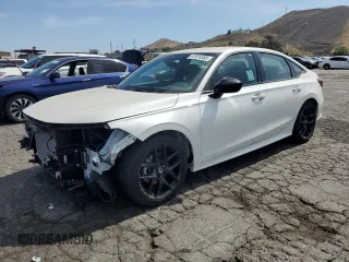 2025 Honda Civic Sport with VIN 2HGFE2F5XSH513833, listed as a Copart auction lot 57674385 with 7 mi miles and Salvage title. Bid and sale history available at DreamBid. Image 1.