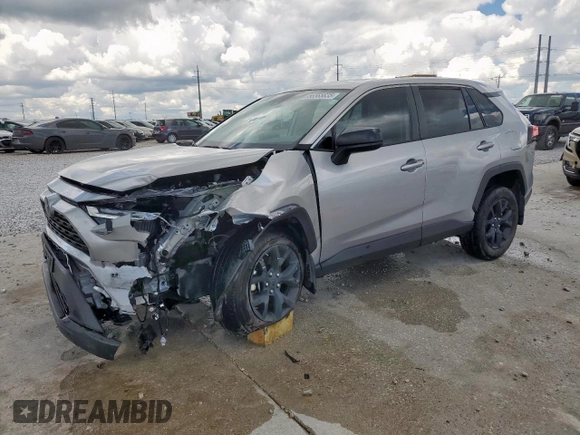 2023 Toyota RAV4 LE with VIN 2T3H1RFV9PC231302, listed as a Copart auction lot 56565635 with 24,594 mi miles and Clean title. Bid and sale history available at DreamBid. Image 1.