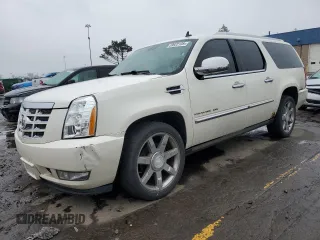 2011 Cadillac Escalade ESV Premium z VIN 1GYS4JEF5BR176616, wystawiony jako Copart lot #59922135 z przebiegiem 161 351 mil mil oraz Czysty tytuł • Clean title. Historia ofert i sprzedaży dostępna na DreamBid. Obrazek 1.