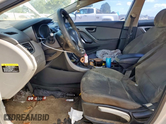 2016 Hyundai Elantra SE with VIN 5NPDH4AE1GH715779, listed as a Copart auction lot 62361725 with 128,507 mi miles and Clean title. Bid and sale history available at DreamBid. Image 7.