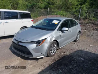 2023 Toyota Corolla LE with VIN 5YFB4MDE0PP065523, listed as a IAAI auction lot 42152439 with 39,679 mi miles. Bid and sale history available at carsss.com. Image 17.