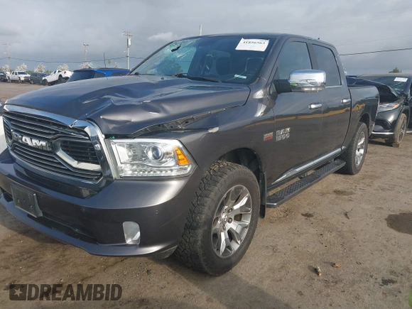2018 Ram 1500 Longhorn with VIN 1C6RR7PT5JS150933, listed as a IAAI auction lot 41856563 with 133,496 mi miles and . Bid and sale history available at DreamBid. Image 17.