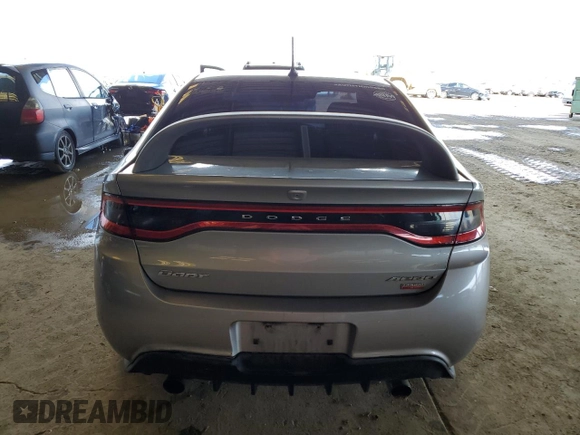 2015 Dodge Dart Aero with VIN 1C3CDFDH8FD150593, listed as a Copart auction lot 49412295 with 107,354 mi miles and Clean Title. Bid and sale history available at carsss.com. Image 6.